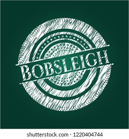 Bobsleigh chalk emblem