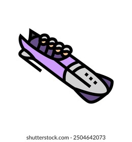 bobsleigh winter sport color icon vector. bobsleigh winter sport sign. isolated symbol illustration