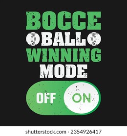 Bocce Ball Design Can Use For t-shirt, Hoodie, Mug, Bag etc. Best Gift idea for Bocce Ball.