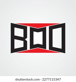 BOD LOGO , BOD LETTER LOGO, BOD LETTER LOGO, ABSTRACT LOGO, MINIMAL , BRAND,  NEW