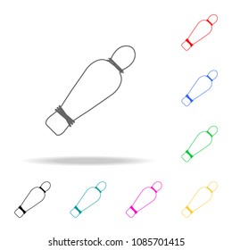 body before burial icon . Elements of human death in multi colored icons. Premium quality graphic design icon. Simple icon for websites, web design, mobile app, info graphics on white background