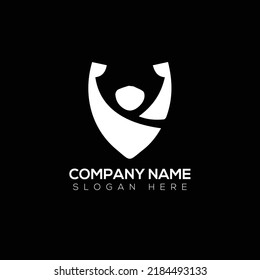 Body boss logo vector illustration design 