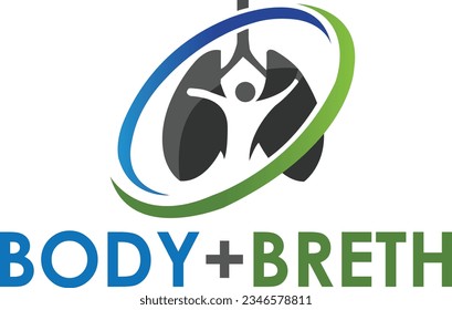 Body and Breath logo with round shape