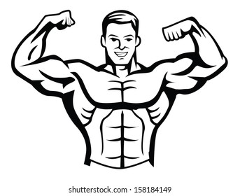 11,593 Retro muscle man Images, Stock Photos & Vectors | Shutterstock
