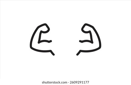 Body builder flexing and lifting weights