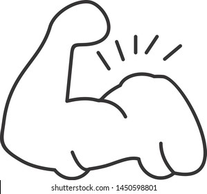 Body builder icon for your project
