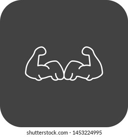Body builder icon for your project
