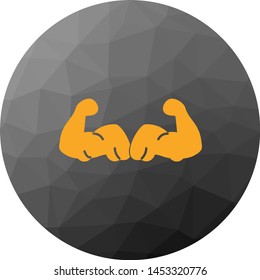 Body builder icon for your project
