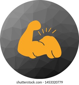 Body builder icon for your project
