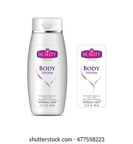body care cosmetics designs collection. Packaging templates.
