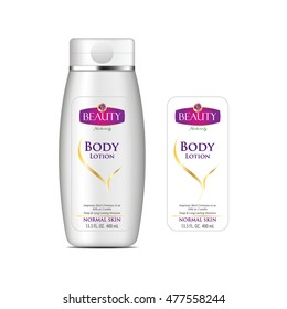 body care cosmetics designs collection. Packaging templates.