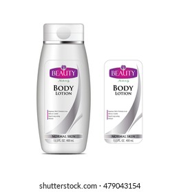 body care cosmetics designs collection. Packaging templates.