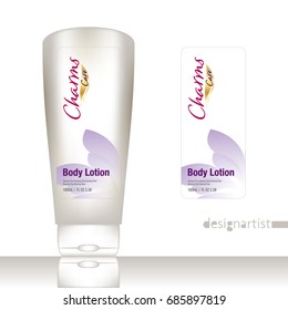 body care cosmetics designs collection. Packaging templates. charms body wash gold label