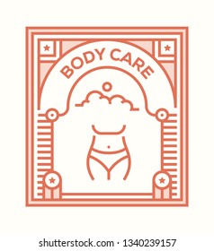 BODY CARE ICON CONCEPT