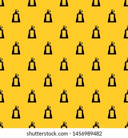 Body care lotion pattern seamless vector repeat geometric yellow for any design