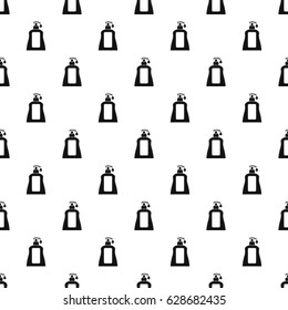 Body care lotion pattern seamless in simple style vector illustration
