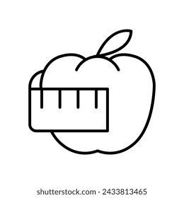 body care outline icon thin vector design good for website or mobile app