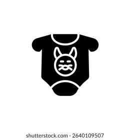 body clothes icons isolated on White Background. Flat style design