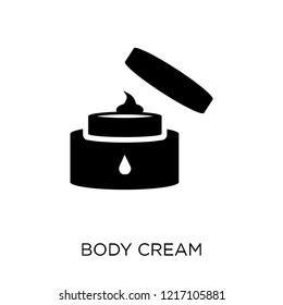 body Cream icon. body Cream symbol design from Hygiene collection. Simple element vector illustration on white background.