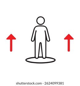 Body Dryer Icon: Hands-Free Full Body Drying System Symbol