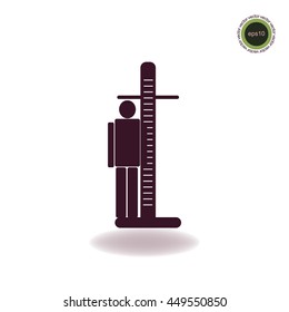 body height icon