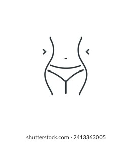 Body icon, Body vector illustration