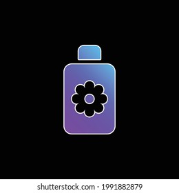 Icono de vector de gradiente azul de Body Lotion