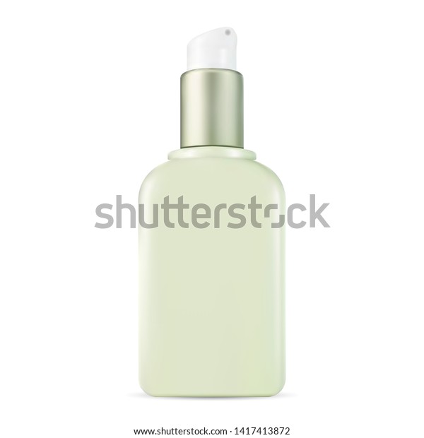 bue Hvor fint Swipe Body Lotion Dispenser Bottle Plastic Pump Stock Vector (Royalty Free)  1417413872