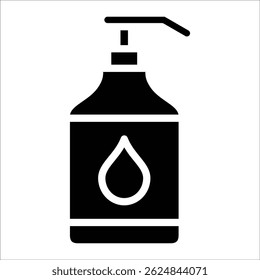 Body Lotion Icon Element For Design