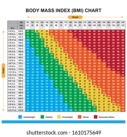 Body Mass Index (BMI) Chart 