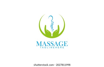 Body Massage Logo Design Vector Stock Vector (Royalty Free) 2027811998 ...