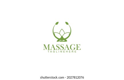 Body Massage Logo Design Vector Stock Vector (Royalty Free) 2027812076 ...