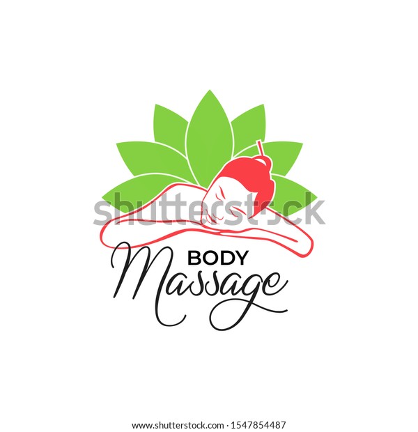 Body Massage Logo Vector Illustration Stock Vector Royalty Free 1547854487 Shutterstock 6595