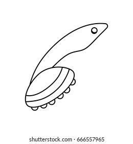 Body massager cartoon