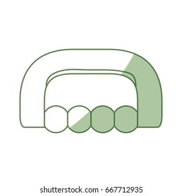Body massager cartoon