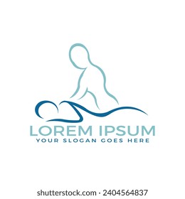 Body messages logo design vector file