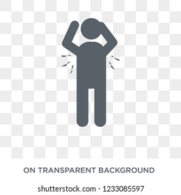 body odour icon. body odour design concept from Hygiene collection. Simple element vector illustration on transparent background.