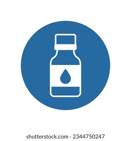 Icono del vector de aceite de cuerpo que puede modificar o editar fácilmente

