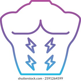 Body Pain vector icon. Can be used for printing, mobile and web applications.