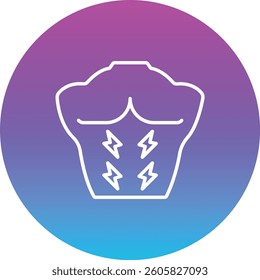 Body Pain vector icon. Can be used for printing, mobile and web applications.
