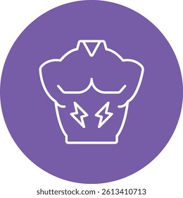 Body Pain vector icon. Can be used for printing, mobile and web applications.