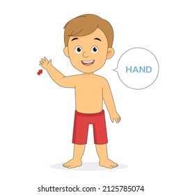 Body Part Human is Hand