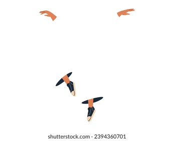 Body part vector illustration. Body shape awareness contributes to proactive health management and lifestyle choices Anatomic understanding is vital for cultivating culture preventive healthcare