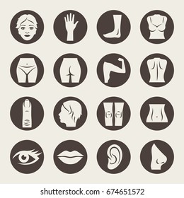Body Parts Icons
