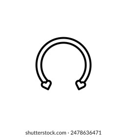 Body Piercing Icon Ideal for Fashion and Personal Expression