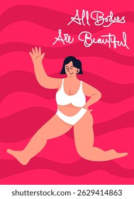 Body Positivity Beautiful Shape Illustration