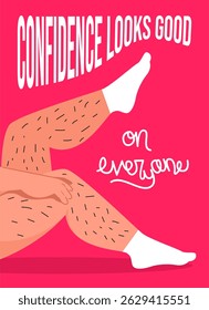 Body Positivity Confidence Looks Illustration