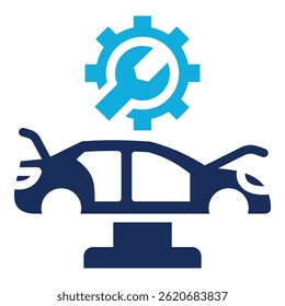 Body Repair Icon Element For Design