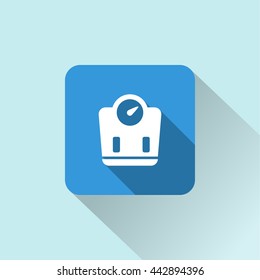 body scale icon. body scale sign