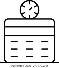 Body Scale Icon Vector Element line icon design vector icons